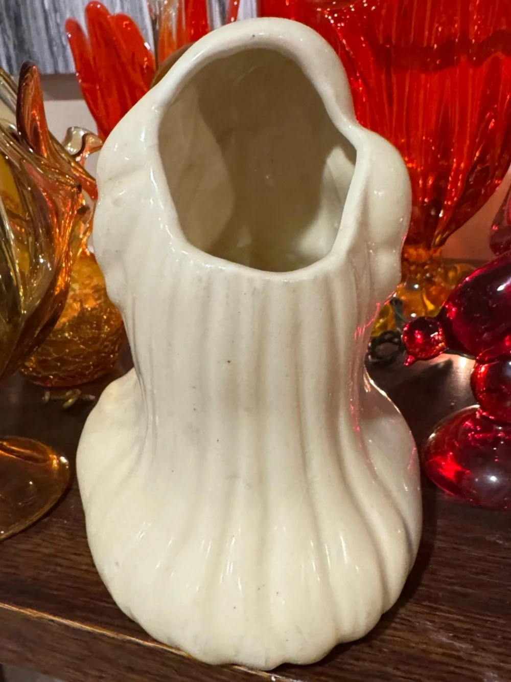 Vintage 1940’s Glamour Girl Lady Head Vase 7“X5“ - Picture 3 of 5